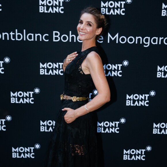 Clotilde Courau - Lancement de la collection "Montblanc Bohème Moongarden" à l'Orangerie Ephémère du jardin des Tuileries, place de la Concorde à Paris, le 9 juillet 2015.
