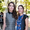 Charlotte Casiraghi et Virginie Ledoyen - Lancement de la collection "Montblanc Bohème Moongarden" à l'Orangerie Ephémère du jardin des Tuileries, place de la Concorde à Paris, le 9 juillet 2015.