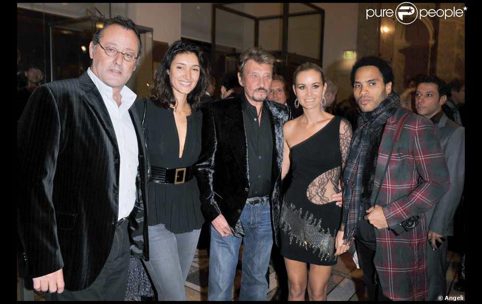 Jean Reno Sa Femme Zofia Johnny Et Laeticia Hallyday Lenny Kravitz Purepeople