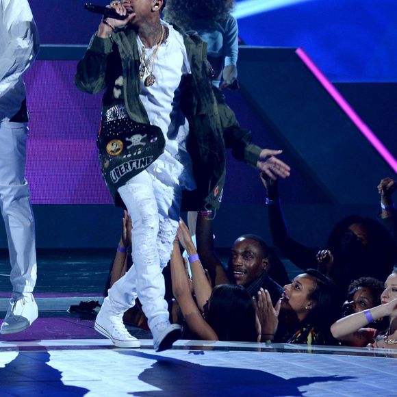 Chris Brown et Tyga lors des BET Awards 2015 à Los Angeles, le 28 juin 2015.