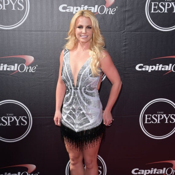 Britney Spears lors des ESPYS Awards au Microsoft Theatre de Los Angeles, le 15 juillet 2015
