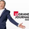 Antoine de Caunes présente Le Grand Journal sur Canal+, du lundi au vendredi à partir de 19h15.