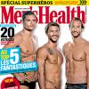 Fabien Gilot, Camille Lacourt, Florent Manaudou, GIacomo Perez Dortona et Benjamin Stasiulis font la une du Men's Health d'août 2015