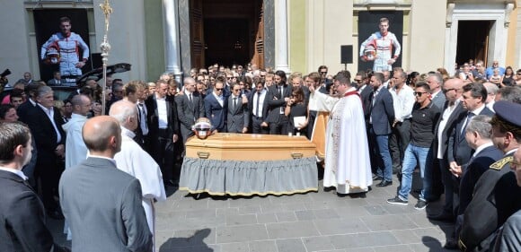 Les obsèques de Jules Bianchi en la cathédrale Sainte-Réparate à Nice, le 21 juillet 2015