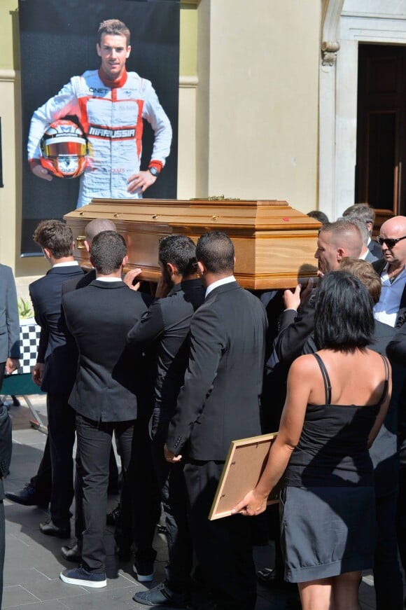 Obsèques de Jules Bianchi en la cathédrale Sainte-Réparate à Nice, le 21 juillet 2015