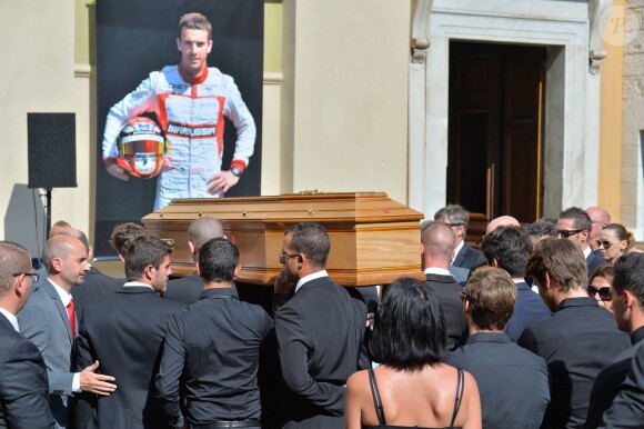 Obsèques de Jules Bianchi en la cathédrale Sainte-Réparate à Nice, le 21 juillet 2015