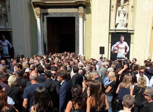 Obsèques de Jules Bianchi en la cathédrale Sainte-Réparate à Nice, le 21 juillet 2015