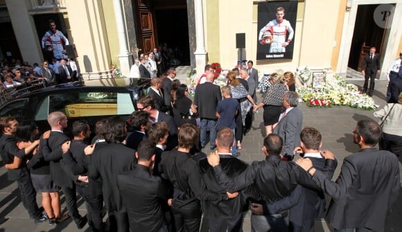 Obsèques de Jules Bianchi en la cathédrale Sainte-Réparate à Nice, le 21 juillet 2015