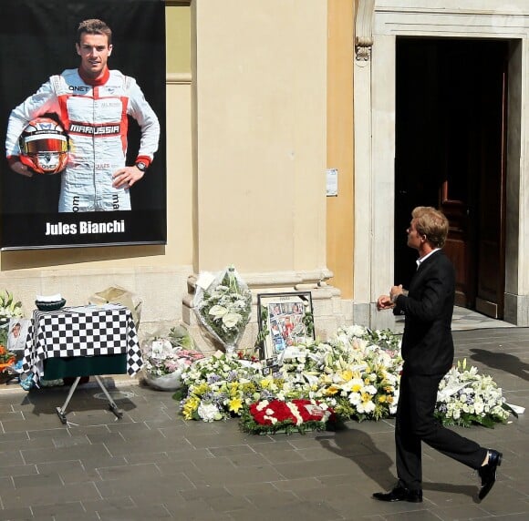 Obsèques de Jules Bianchi le 21 juillet 2015 en la cathédrale Sainte-Réparate de Nice
