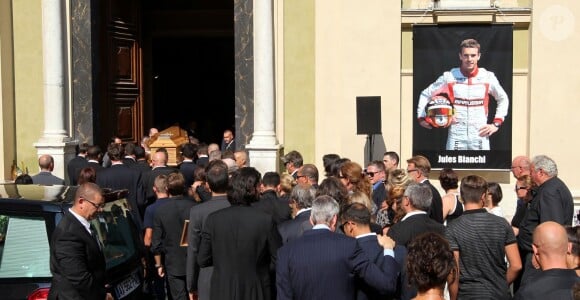 Obsèques de Jules Bianchi le 21 juillet 2015 en la cathédrale Sainte-Réparate de Nice