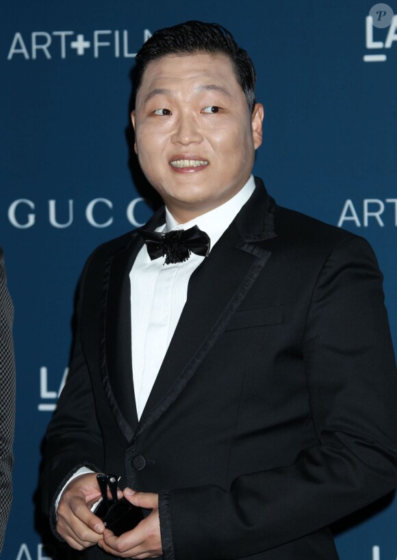 Psy - Soiree du gala "LACMA 2013 Art + Film" a Los Angeles le 2 novembre 2013. 