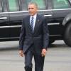Barack Obama arrive à Philadelphie le 14 juillet 2015. 