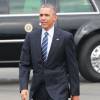 Barack Obama arrive à Philadelphie le 14 juillet 2015.