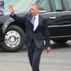 Barack Obama arrive à Philadelphie le 14 juillet 2015.