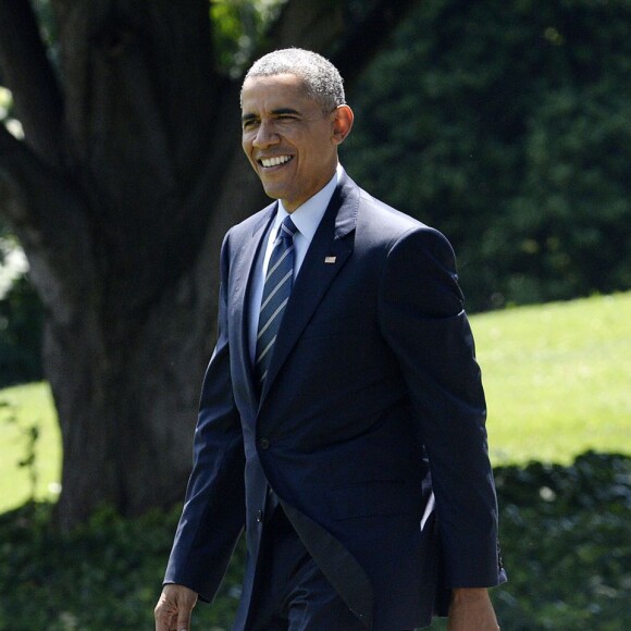 Barack Obama à la Maison Blanche le 14 juillet 2015