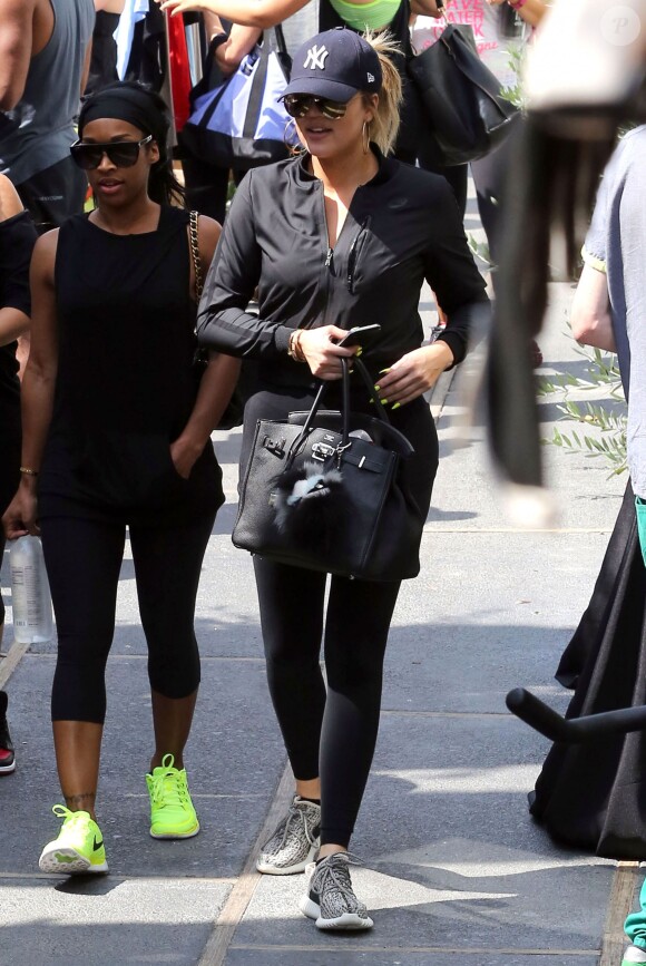 Khloe Kardashian fait du shopping dans les rues de Beverly Hills, le 19 juillet 2015  