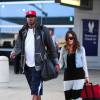 Khloe Kardashian et Lamar Odom arrivent à l'aéroport de JFK à New York, le 19 juin 2012  