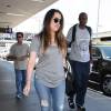 Khloe Kardashian et Lamar Odom arrivent à LAX le 17 juillet 2012 