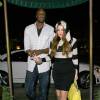 Khloe Kardashian et Lamar Odom vont dîner au restaurant Madeo à West Hollywood, le 22 aout 2011