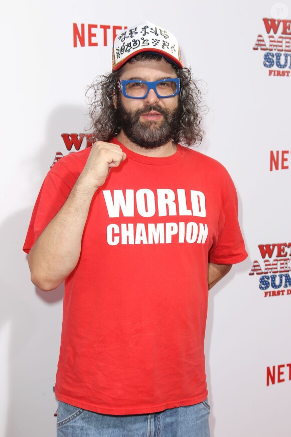 Judah Friedlander à la première de "Wet Hot American Summer: First Day of Camp", la nouvelle série Netflix, à New York le 22 juillet 2015.