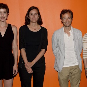 Sara Giraudeau, Rose Philippon, Jonathan Lambert et Alice Philippon - Avant-première du film "Des Bêtises" au Gaumont Opéra à Paris le 21 juillet 2015.