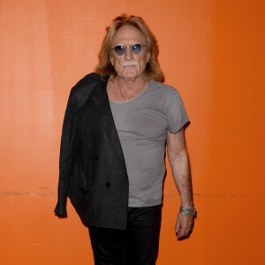 Le chanteur Christophe - Avant-première du film "Des Bêtises" au Gaumont Opéra à Paris le 21 juillet 2015.