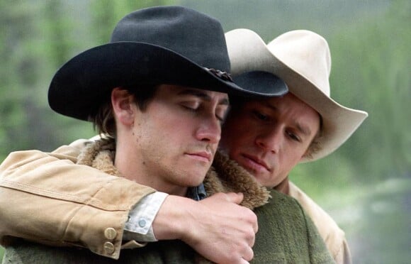 Heath Ledger et Jake Gyllenhaal dans Le Secret de Brokeback Mountain.