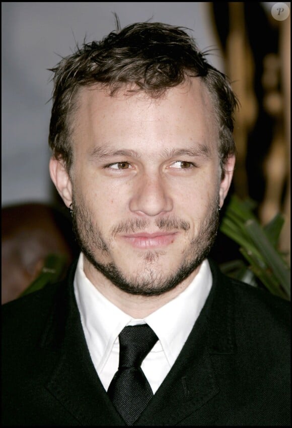 Heath Ledger aux déjeunes des nominés aux Oscars le 13 février 2006.