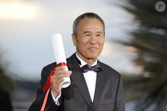 Hou Hsiao-hsien (prix de la mise en scène pour le film "The Assassin" (Nie Yianniang)) - Photocall de la remise des palmes du 68e Festival du film de Cannes, à Cannes le 24 mai 2014.