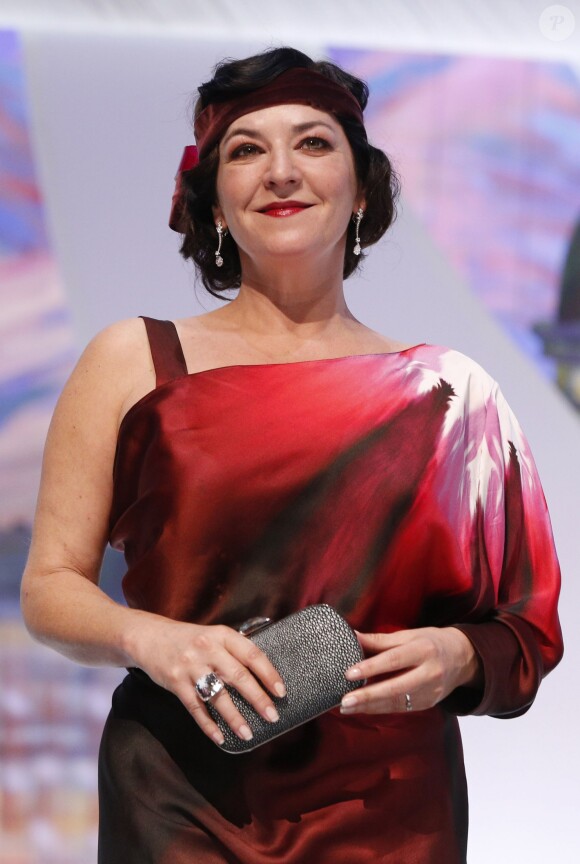 Lynne Ramsay - Cérémonie de côture du 66e festival du film de Cannes. Le 26 mai 2013 