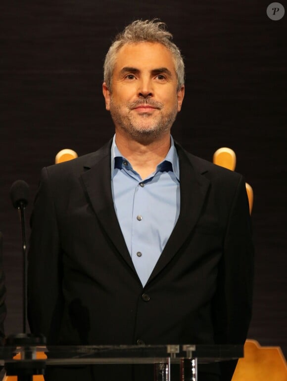 Alfonso Cuaron - Annonce des nominés à la 87e cérémonie des Oscars à Beverly Hills, le 15 janvier 2015