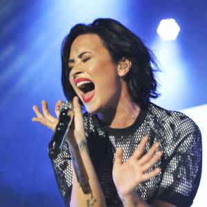 Demi Lovato au DigiFest 2015 à New York. Le 6 juin 2015