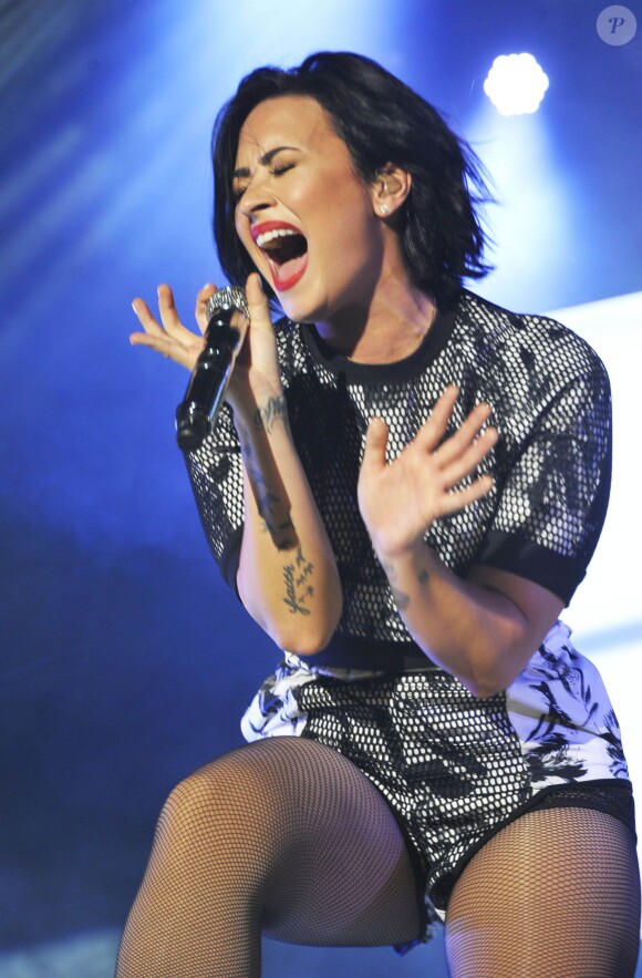 Demi Lovato au DigiFest 2015 à New York. Le 6 juin 2015