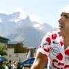 Laurent Jalabert au départ de la 16e étape du Tour de France entre Les Deux-Alpes et La Plagne le 24 juillet 2002
