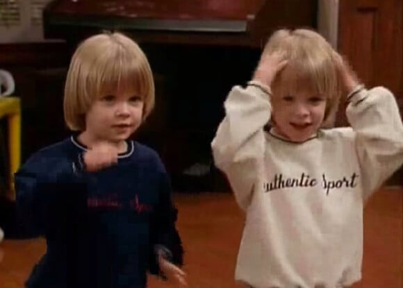 Les jumeaux Blake et Dylan Tuomy-Wilhoit lorsqu'ils étaient enfants dans la série La fête à la maison.