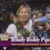 "Rowdy Roddy Piper face à Shawn Michaels en mars 1992