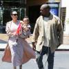 Kim Kardashian, enceinte, est allée au cinéma avec son mari Kanye West et sa fille North à Calabasas, le 11 juillet 2015
