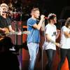 Harry Styles, Liam Payne, Niall Horan et Louis Tomlinson en concert à Vancouver, Canada, le 18 juillet 2015