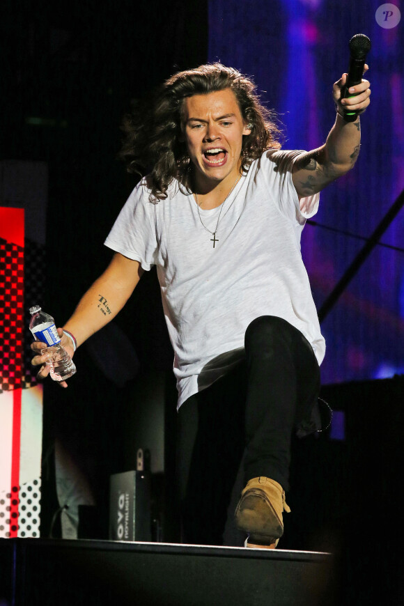 Harry Styles en concert à Vancouver, Canada, le 18 juillet 2015