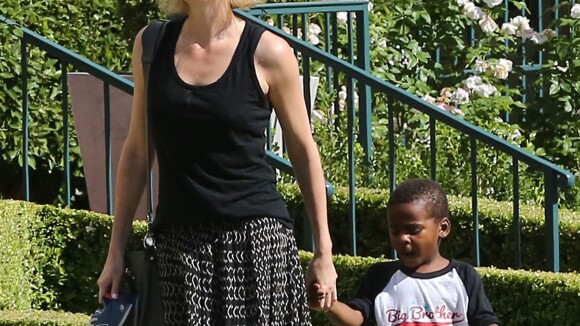 Charlize Theron : Mère poule avec son fils Jackson, mais pas d'August en vue