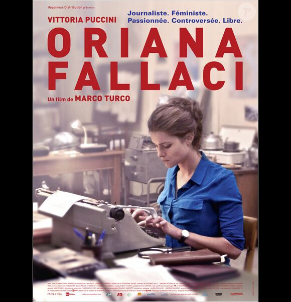 Affiche d'Oriana Fallaci.