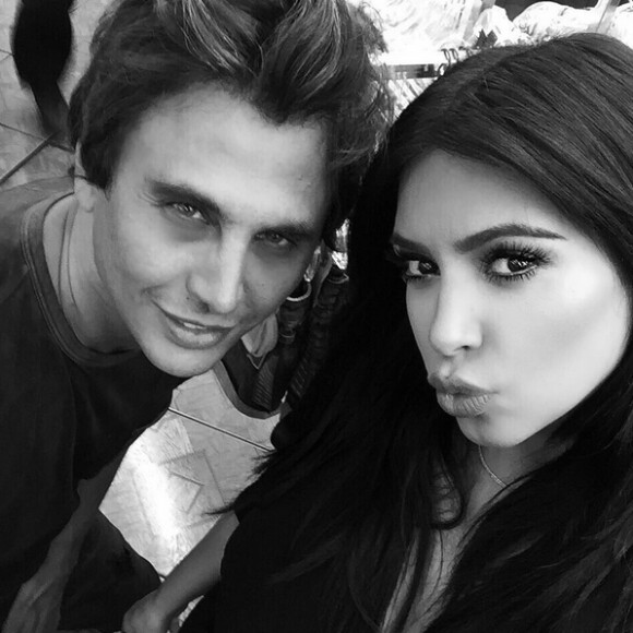 Kim Kardashian et son meilleur amie Jonathan Cheban à la Nouvelle Orléans