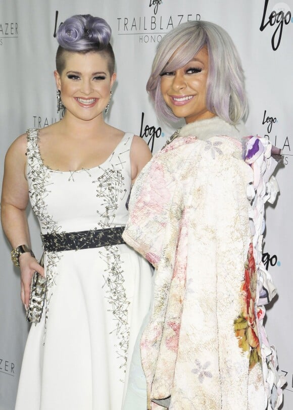 Kelly Osbourne et Raven-Symone - Soirée Logo's Trailblazer Honors 2015 à la Cathédrale Saint Jean à New York le 25 juin 2015.