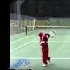 Novak Djokovic, désespéré après un mauvais coup à l'âge de 6 ans et demi