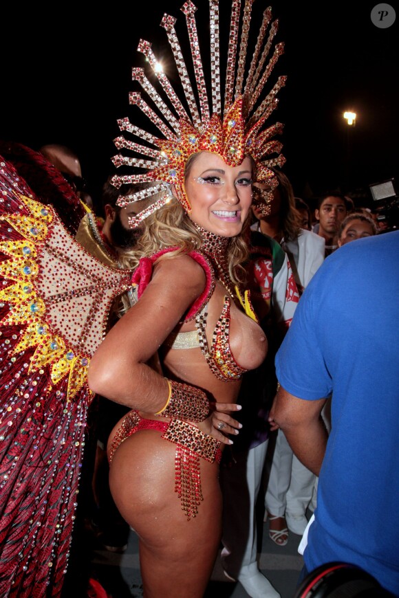 Andressa Urach à Sao Paulo le 28 février 2014