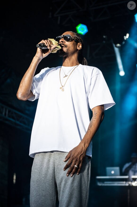 Snoop Dogg en concert à Stuttgart. Le 21 juillet 2015  