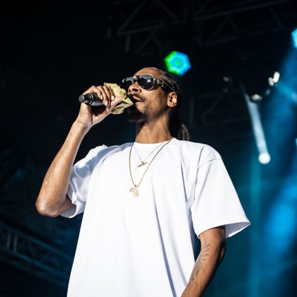 Snoop Dogg en concert à Stuttgart. Le 21 juillet 2015  