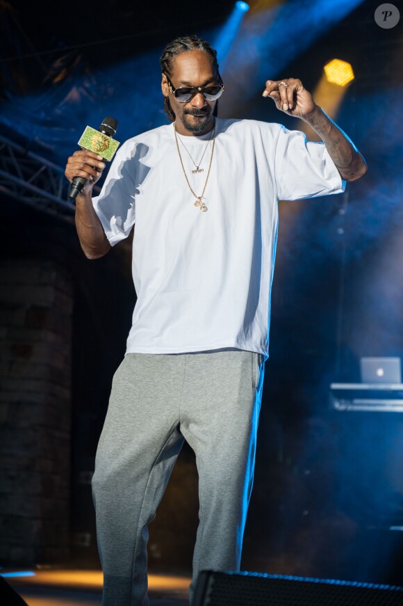 Snoop Dogg en concert à Stuttgart. Le 21 juillet 2015 