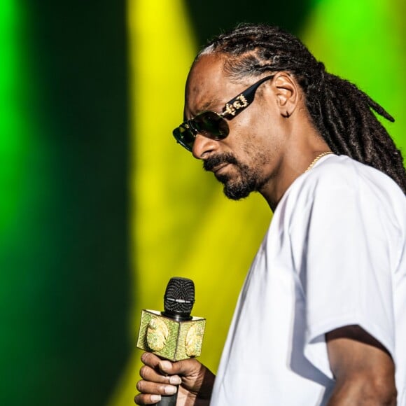 Snoop Dogg en concert à Stuttgart. Le 21 juillet 2015  