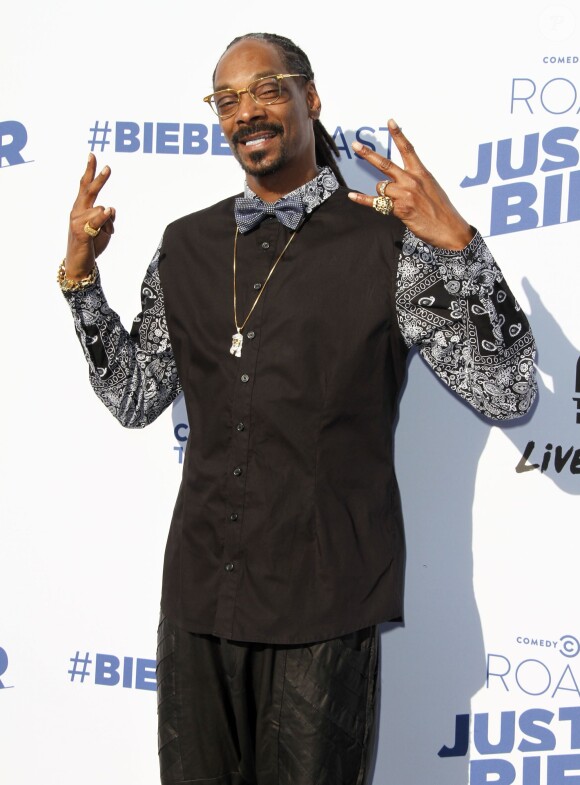 Snoop Dogg à la fête de "Comedy Central Roast Of Justin Bieber" à Culver City, le 14 mars 2015  